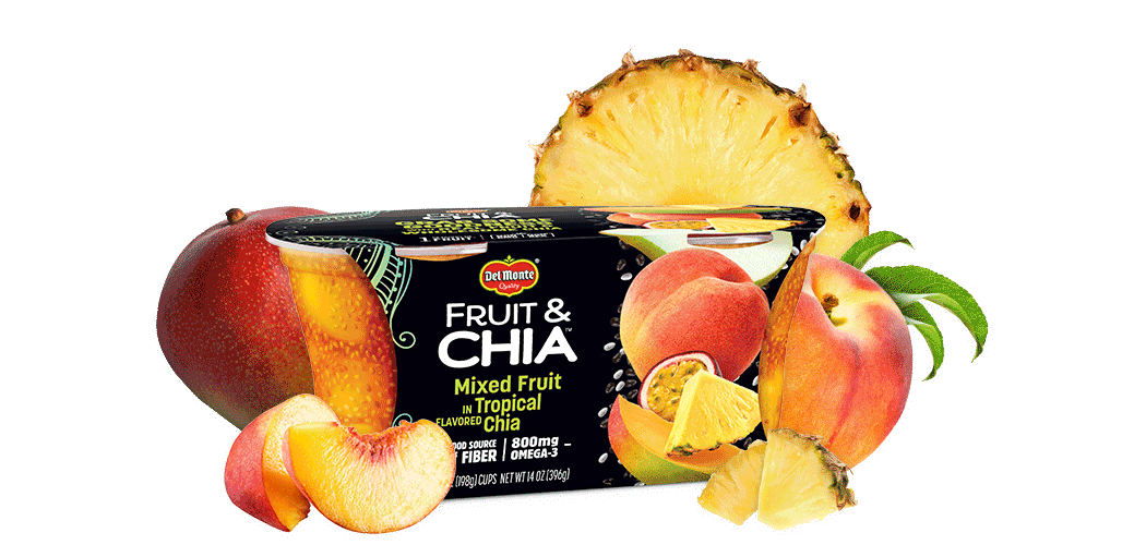 Fruit & Chia Snack Cups Del Monte®